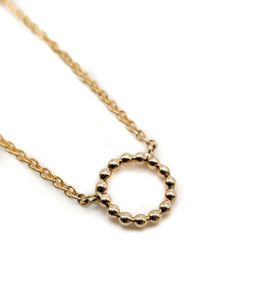 Beaded Circle Necklace