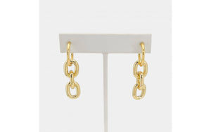 Paperclip Chain Earrings