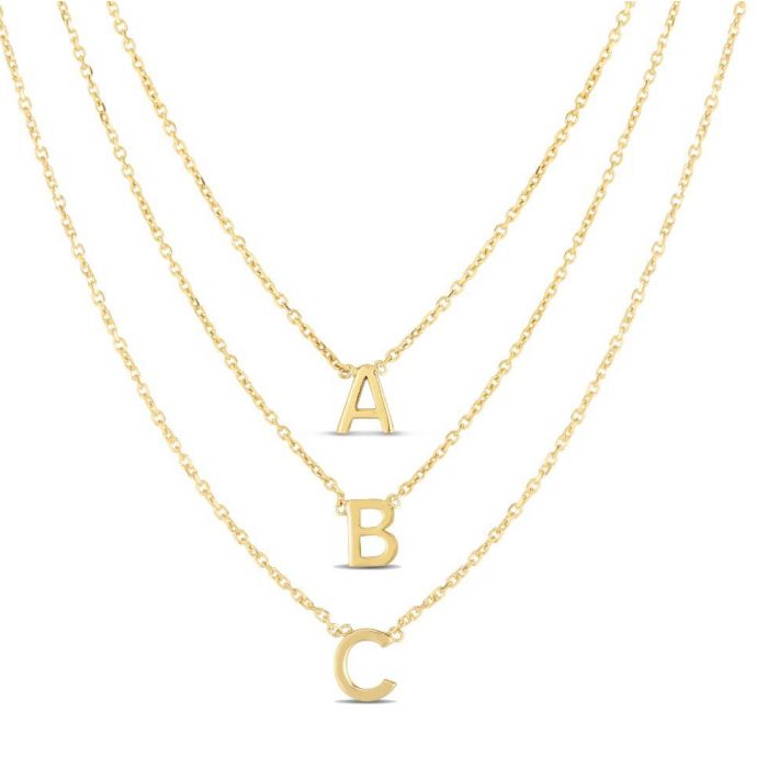 Mini Initial Necklace
