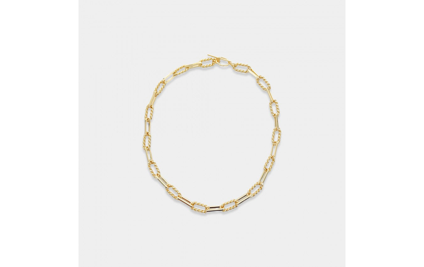 Paperclip Rope Necklace