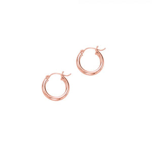 14k Gold Hoops